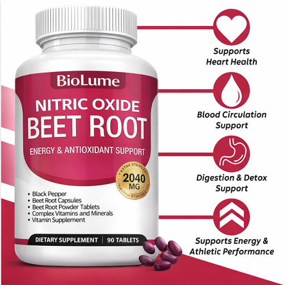 BioLume - Organic Beet Root Tablets