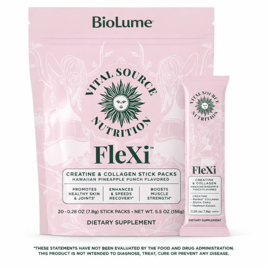 BioLume – Creatina y Colágeno en Stick Packs