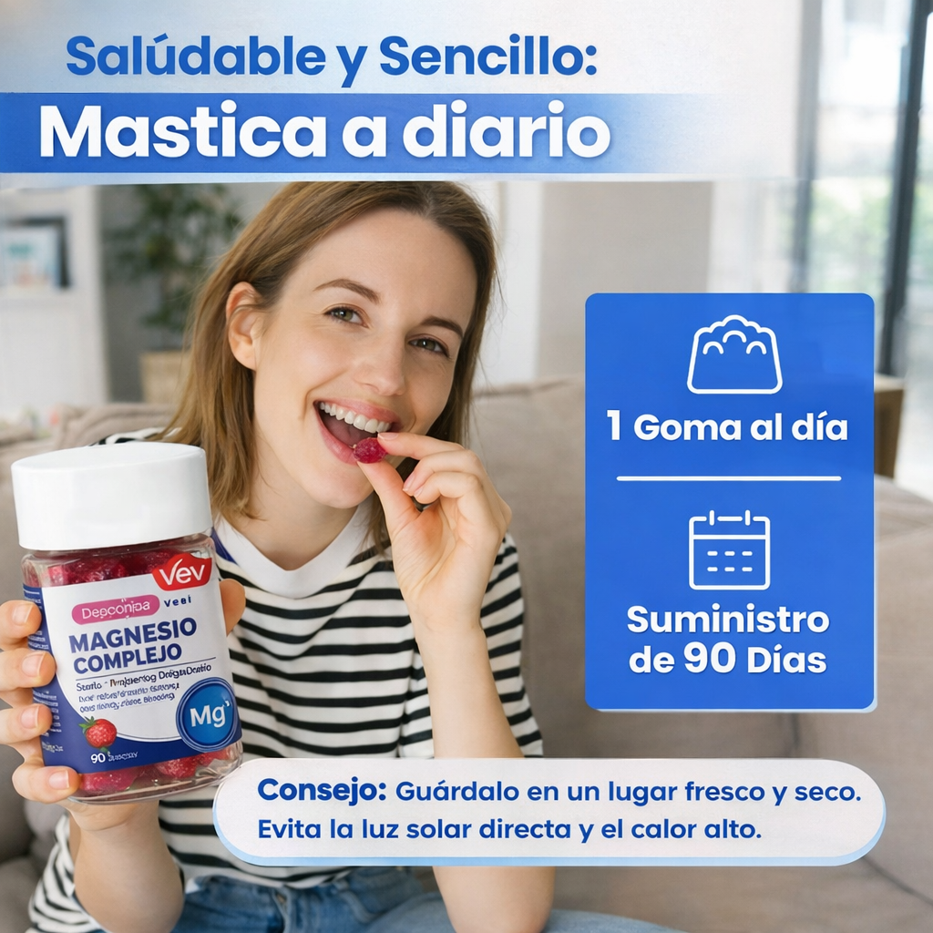 BioLume – Magnesio 14 en 1 en Gomitas